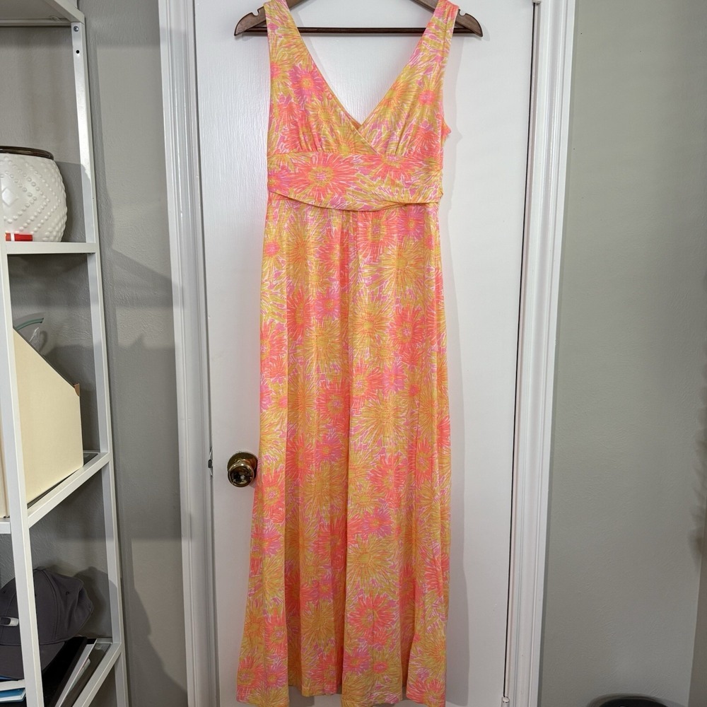 Lilly Pulitzer Sloane Maxi Dress S Multicolor Sunkissed Glow Vacation Resort